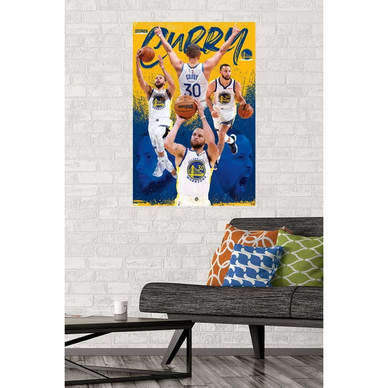 NBA Golden State Warriors - Stephen Curry 30 Wall Poster, 22.375  x 34