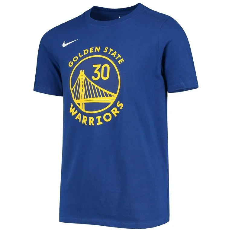 Stephen Curry Royal Golden State Warriors Performance T-Shirt (M)