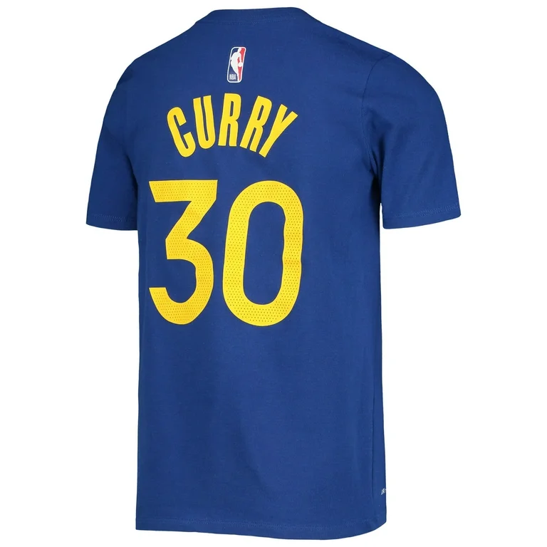 Stephen Curry Royal Golden State Warriors Performance T-Shirt (M)